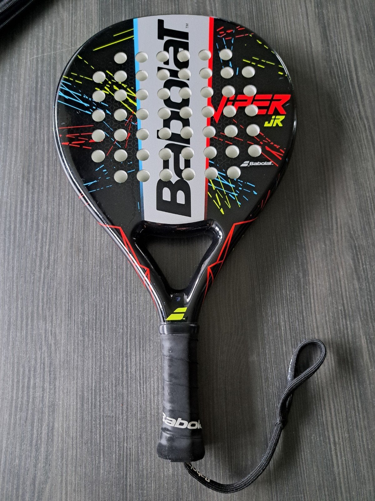 Babolat Junior Padel Racket met Tas  ZGAN, Ophalen of Verzenden, Zo goed als nieuw, Racket, Babolat
