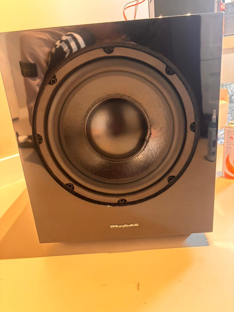Wharfedale WH-D10 frontfire subwoofer, Subwoofer, Zo goed als nieuw, 120 watt of meer, Ophalen