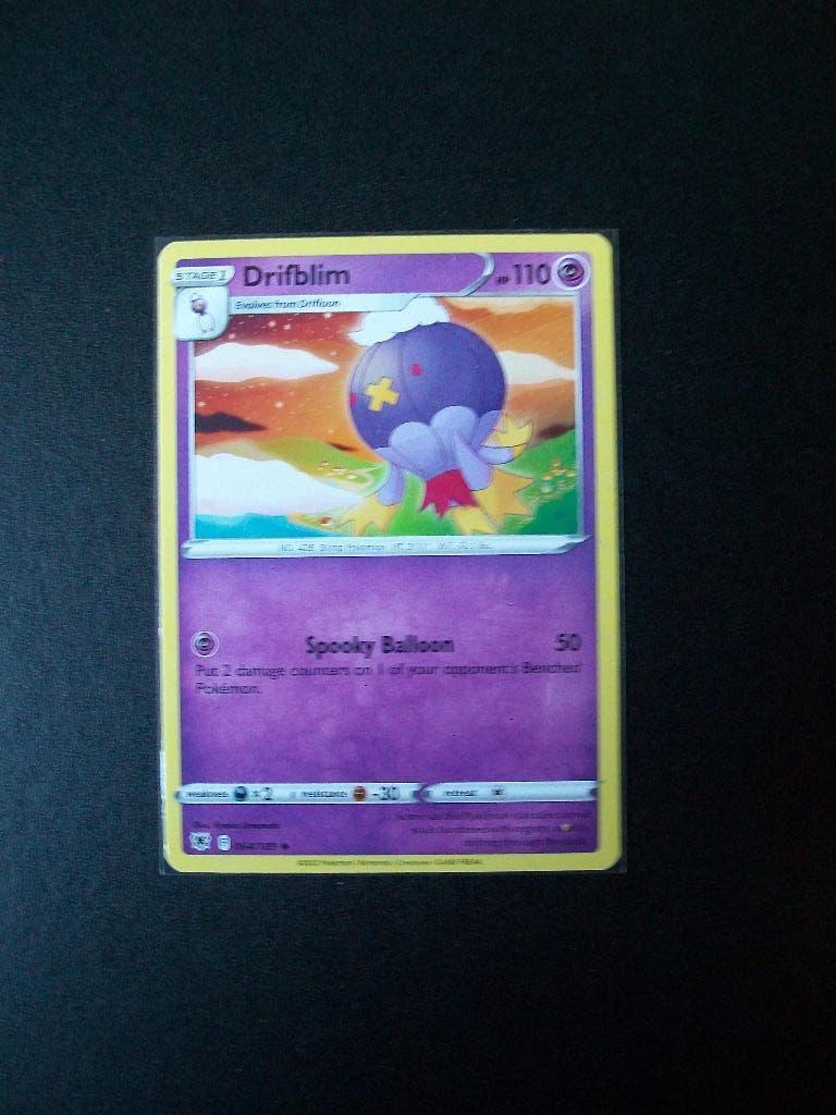 1164: Nieuwe Pokemon Kaart DRIFBLIM hp 110 (064/189), Verzenden, Nieuw, Losse kaart