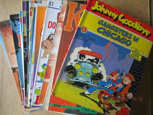 adv5639 diverse strips deel 3, Eén stripboek, Ophalen, Gelezen