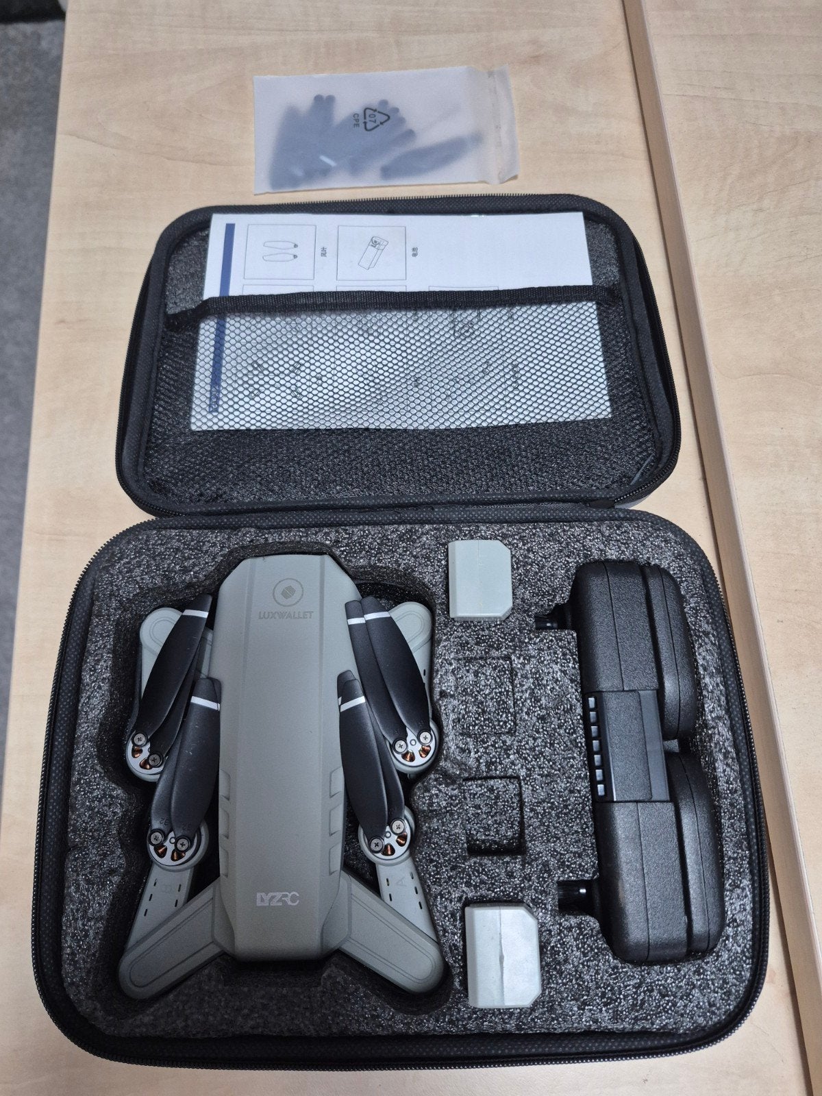 LuxWallet L900 Pro Drone met camera en telefoonmount, Ophalen of Verzenden, Zo goed als nieuw, Cameradrone, Standaard kwaliteit