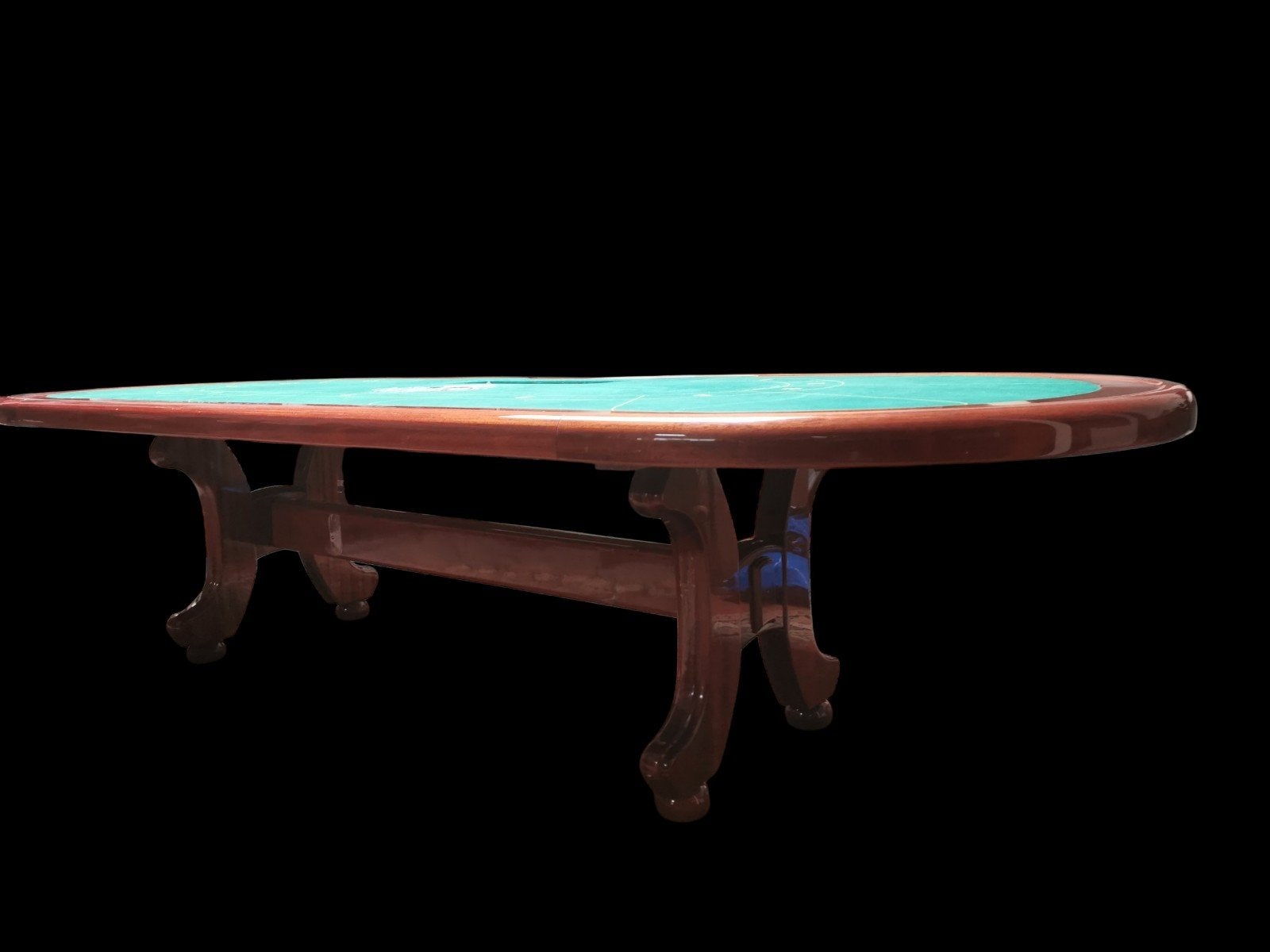 Abbiati 300cm lange poker tafel (zonder stoelen & fiches), Vijf spelers of meer, Ophalen, Zo goed als nieuw