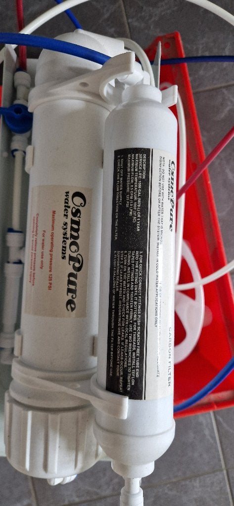OsmoPure AquaBright, Ophalen, Gebruikt