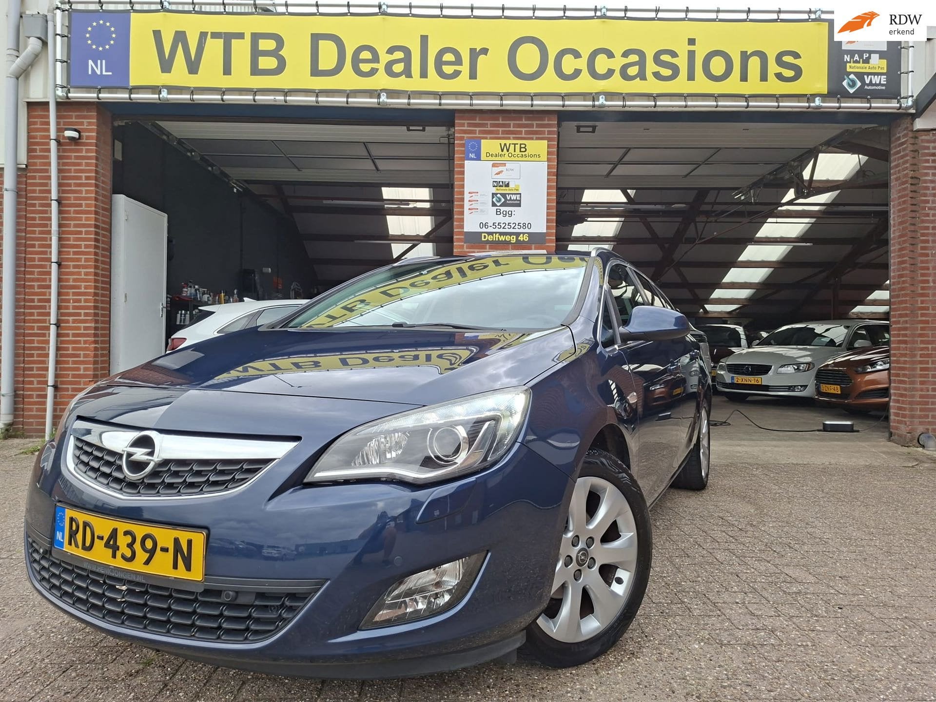 Opel Astra Sports Tourer 1.4 Turbo Sport, Tr.haak Dealer oh,, Auto's, Voorwielaandrijving, Stof, Gebruikt, Zwart