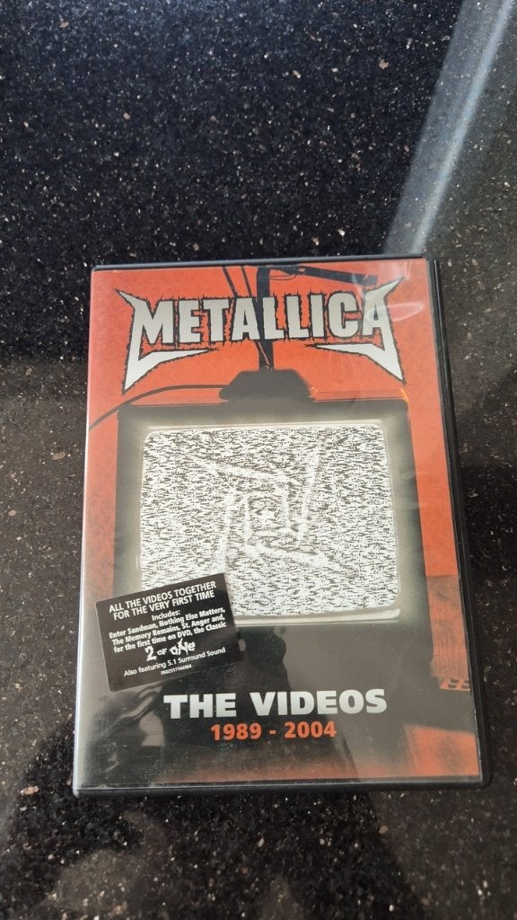 Metallica - The Videos 1989-2004 DVD, Alle leeftijden, Ophalen of Verzenden, Zo goed als nieuw
