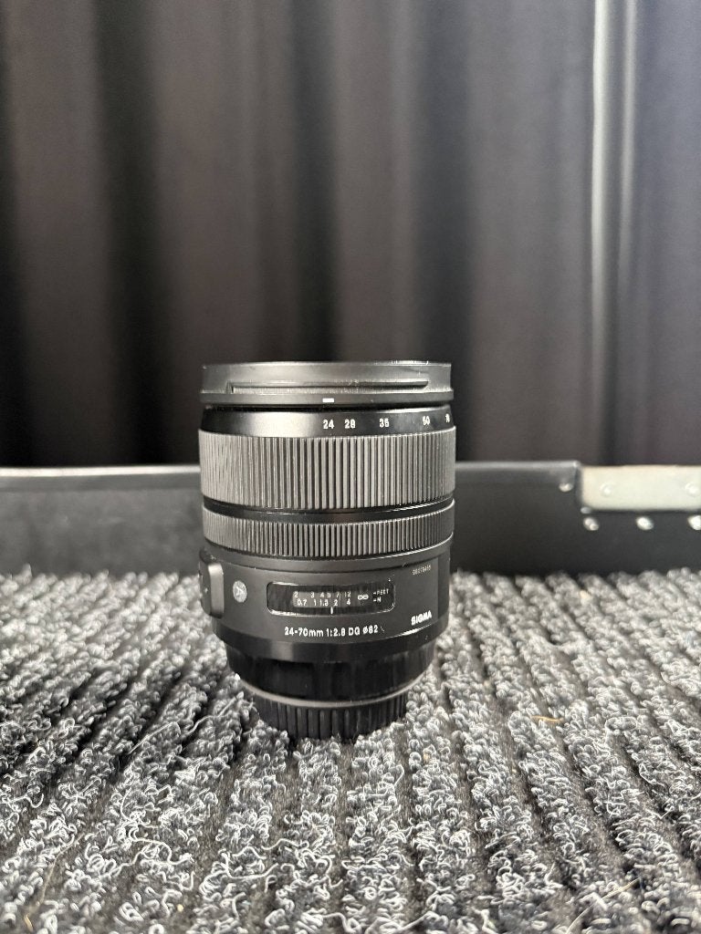 Sigma 24-70mm f/2.8 DG OS HSM Art Canon, Audio, Tv en Foto, Fotografie | Lenzen en Objectieven, Ophalen, Zo goed als nieuw, Standaardlens