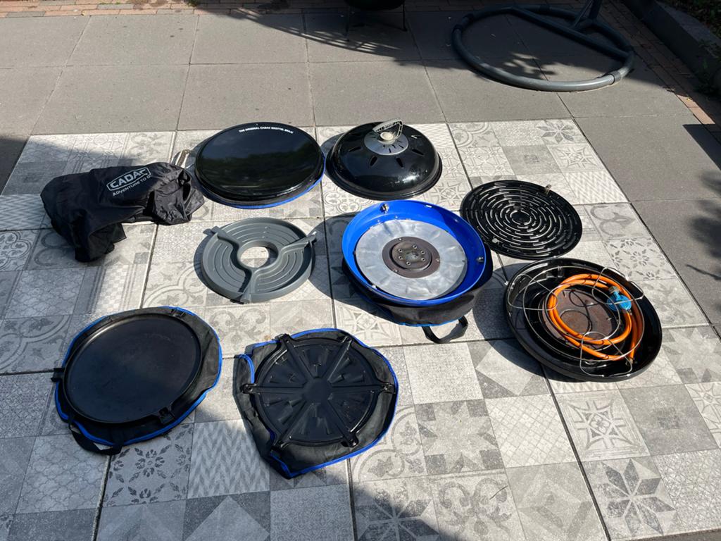 Cadac Carri Chef 2 BBQ/Skottelbraai, Ophalen, Gebruikt
