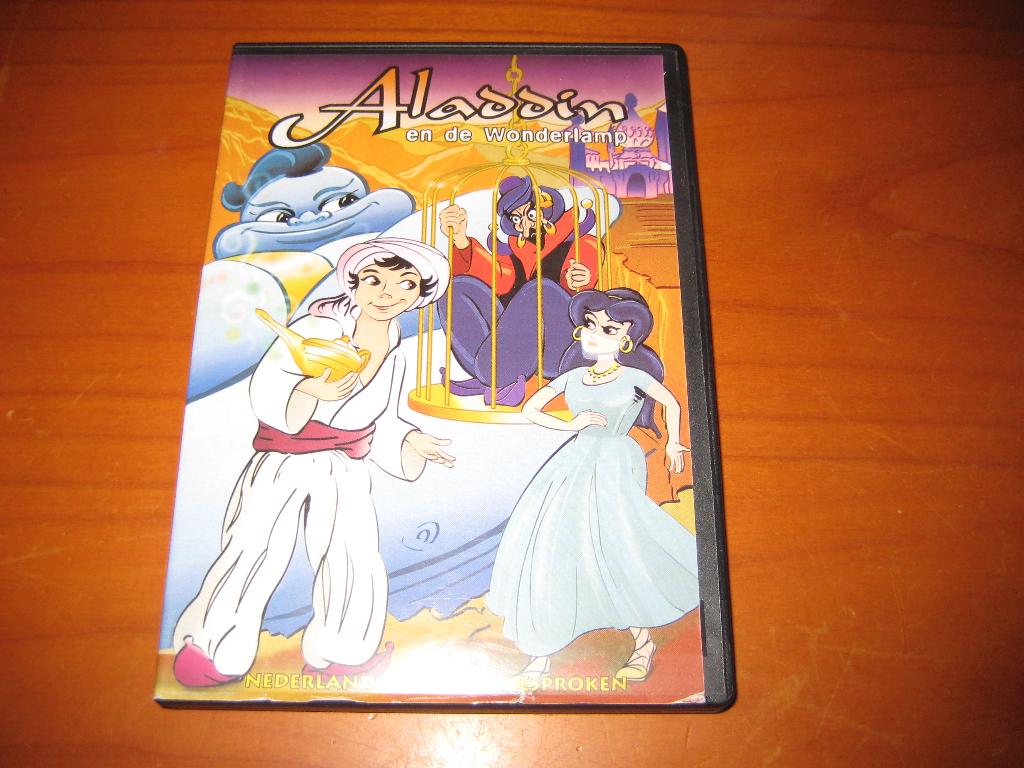 DVD, Aladdin en de wonderlamp (264), Alle leeftijden, Ophalen of Verzenden, Zo goed als nieuw, Overige soorten