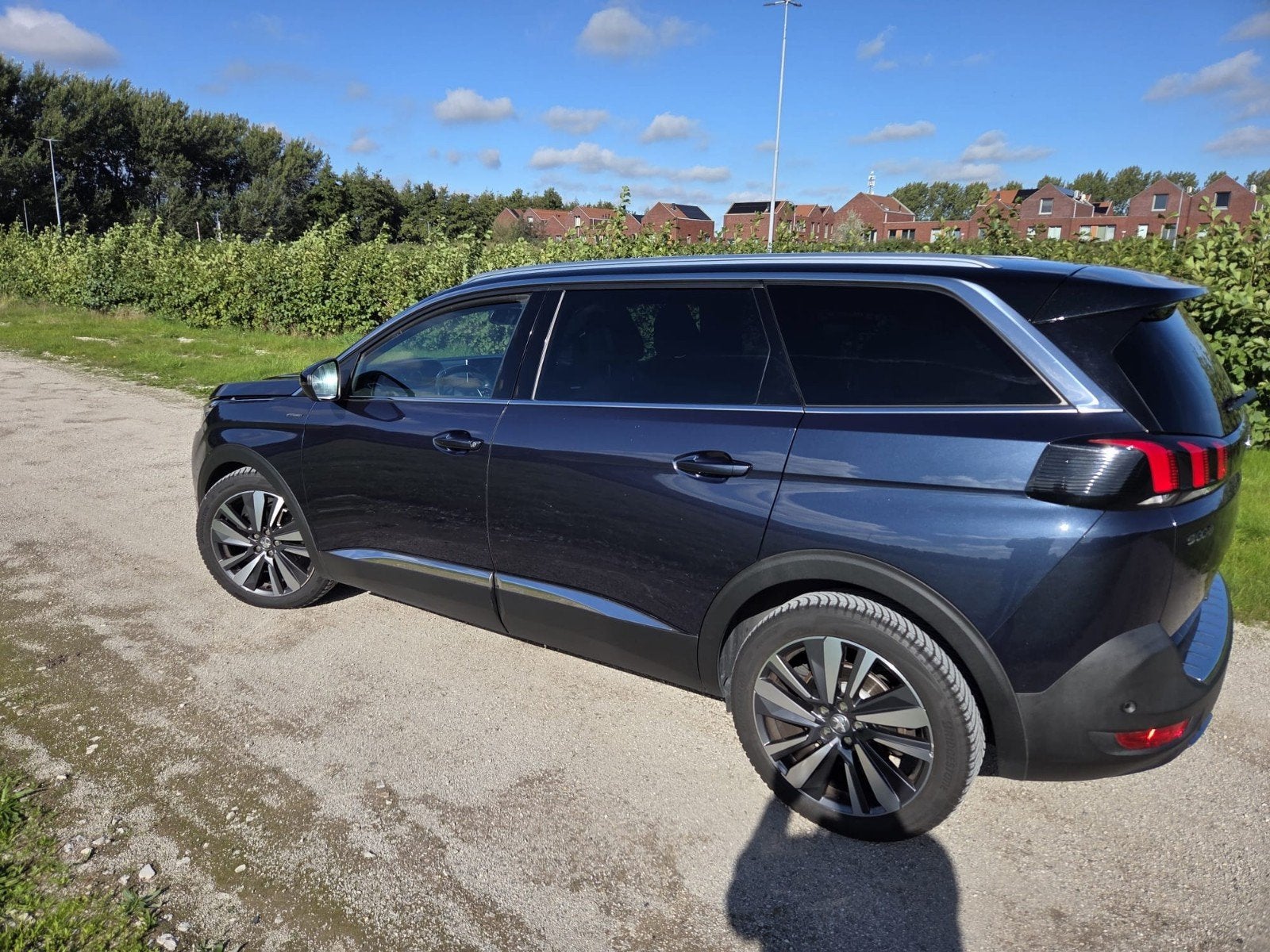 Peugeot 5008 1.5 Gt Bluehdi 130pk S&S 2019 nieuwe motor, Auto's, 4 cilinders, Blauw, Origineel Nederlands, 1200 kg