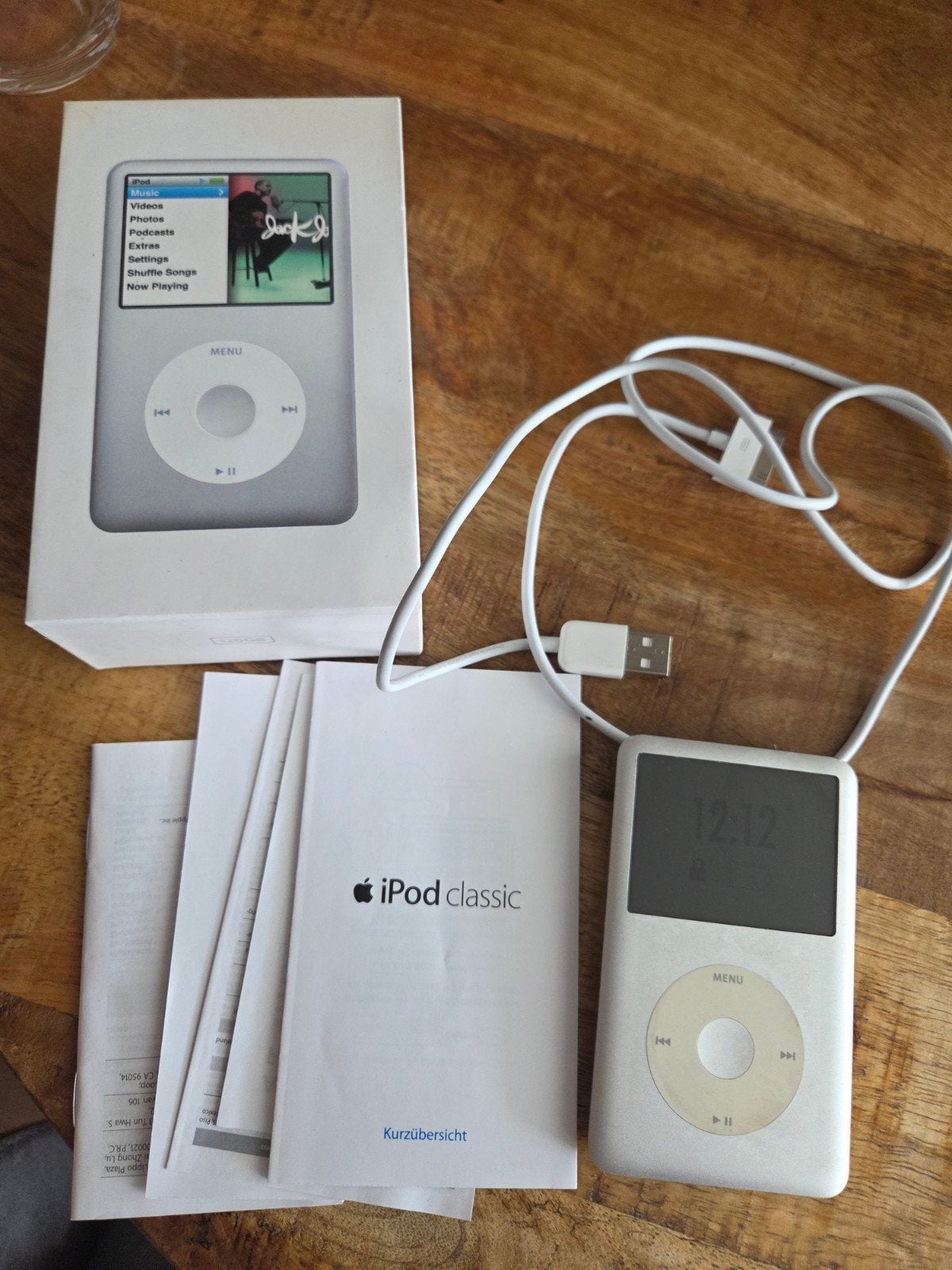 Apple ipod classic zilver 120GB, 40 GB en meer, Gebruikt, Ophalen of Verzenden, Overige kleuren