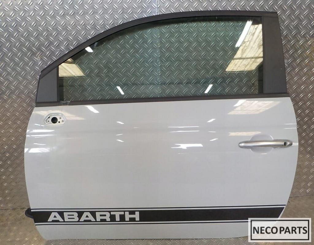 FIAT 500 ABARTH DEUR PORTIER 17 - ALLES LEVERBAAR !!, Gebruikt, -, Ophalen of Verzenden, Achter