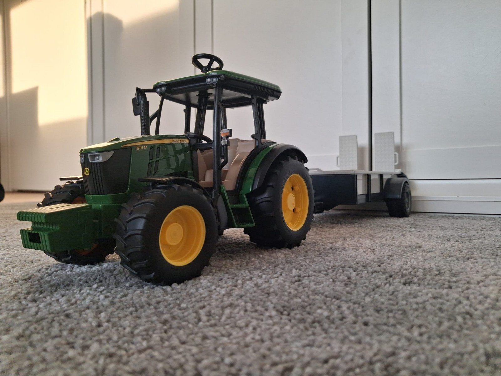 Bruder tractor + aanhanger, Ophalen of Verzenden