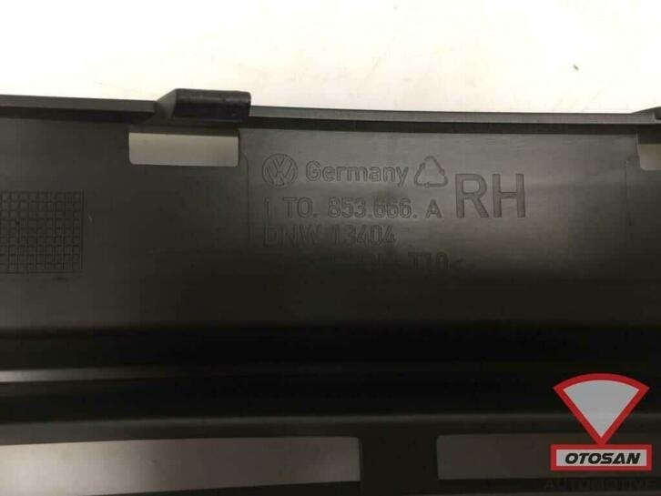 vw touran 1t voorbumper rooster rechts nieuw! 1t0853666a, Auto-onderdelen, Volkswagen, Volkswagen AG, Rechts, Nieuw