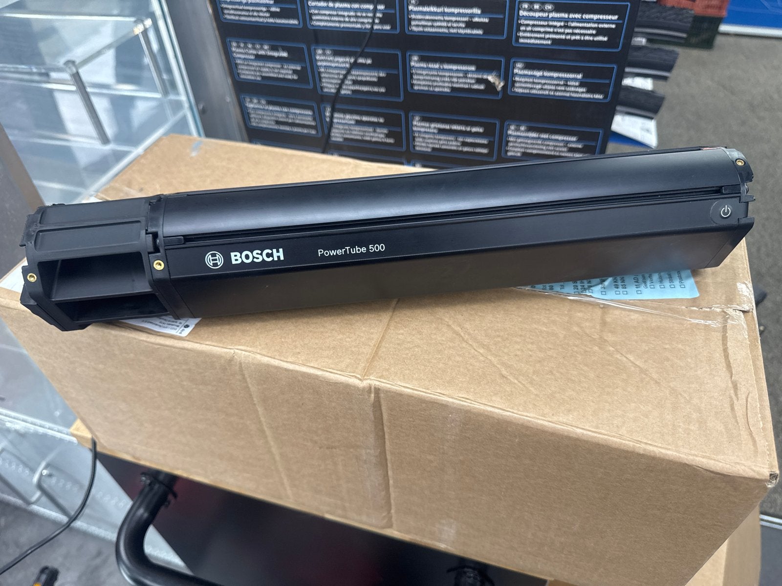 Bosch PowerTube 500 Verticale E-bike Accu, Ophalen of Verzenden, Zo goed als nieuw