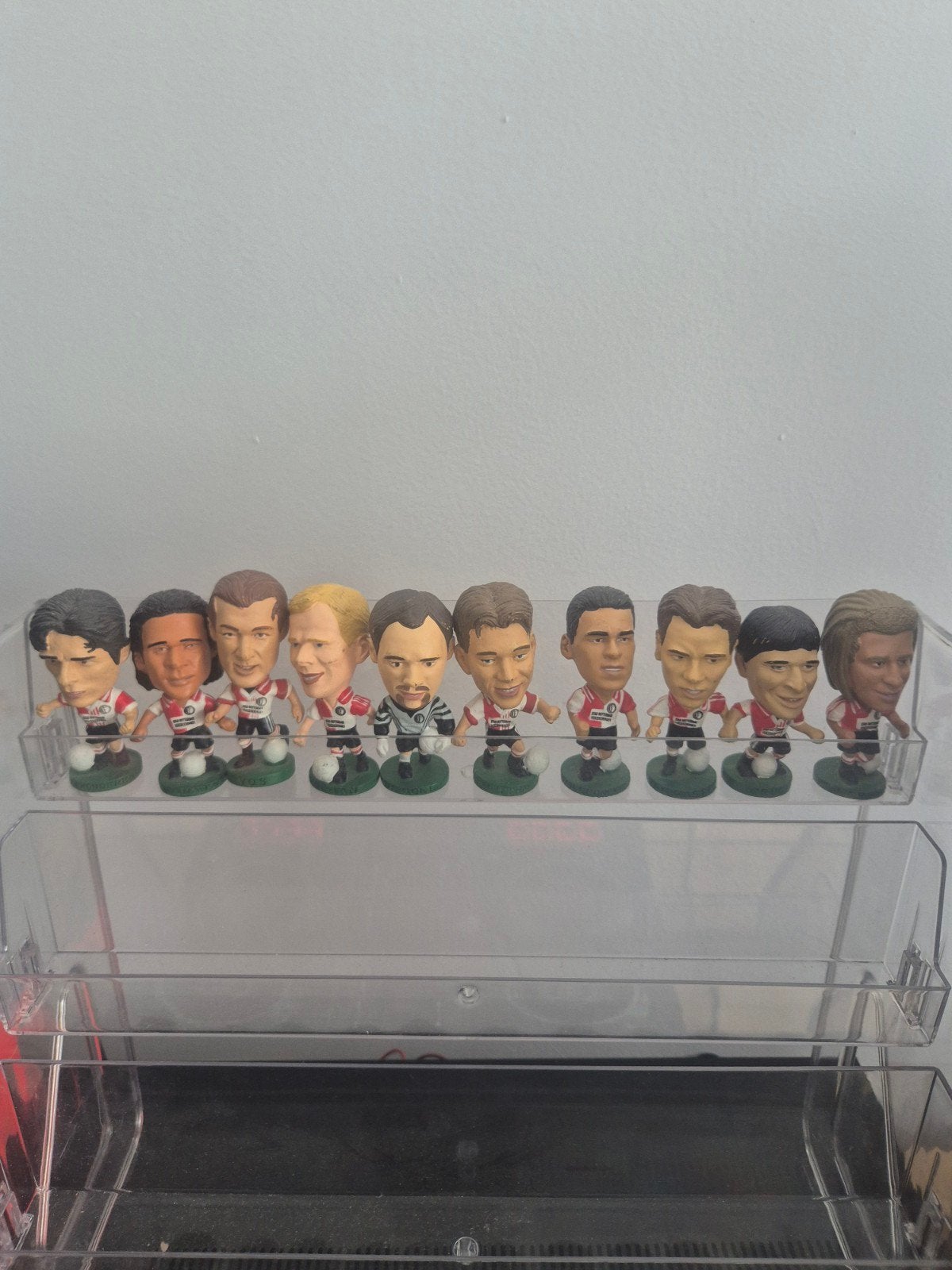 Feyenoord poppetjes staatsloterij- Collectie van 10 Spelers, Ophalen of Verzenden, Zo goed als nieuw, Feyenoord