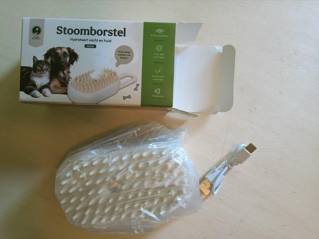 Prime AnimalZ oplaadbare stoomborstel S800A (honden/katten), Ophalen of Verzenden, Nieuw