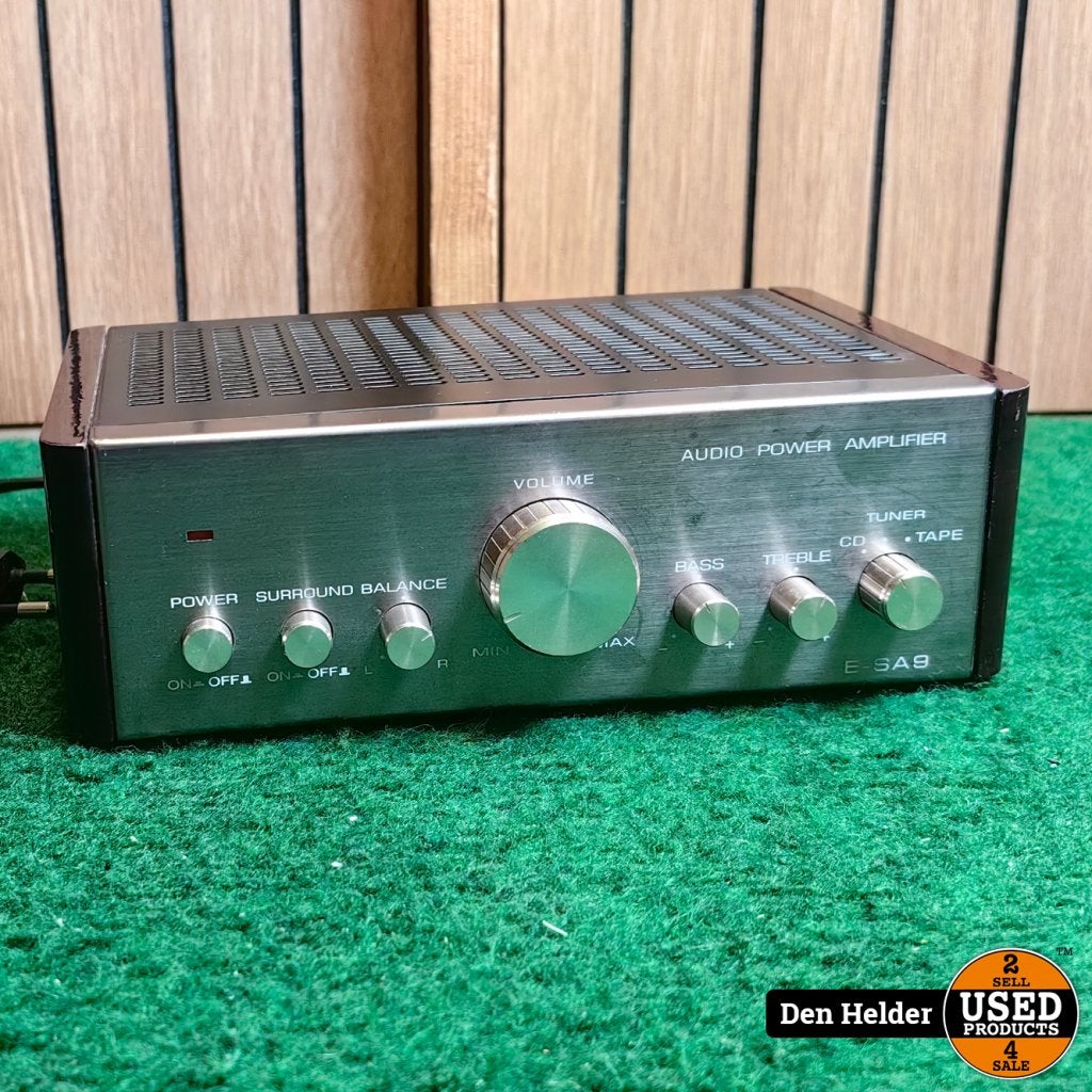 Renkforce E-SA9 Stereoversterker 2 x 12 W - In Nette S, Flex Ltd., Gebruikt, https://flex.com/contact-us, Nobelstraat 10, 5807 GA Oostrum LB, Limburg, Nederland
