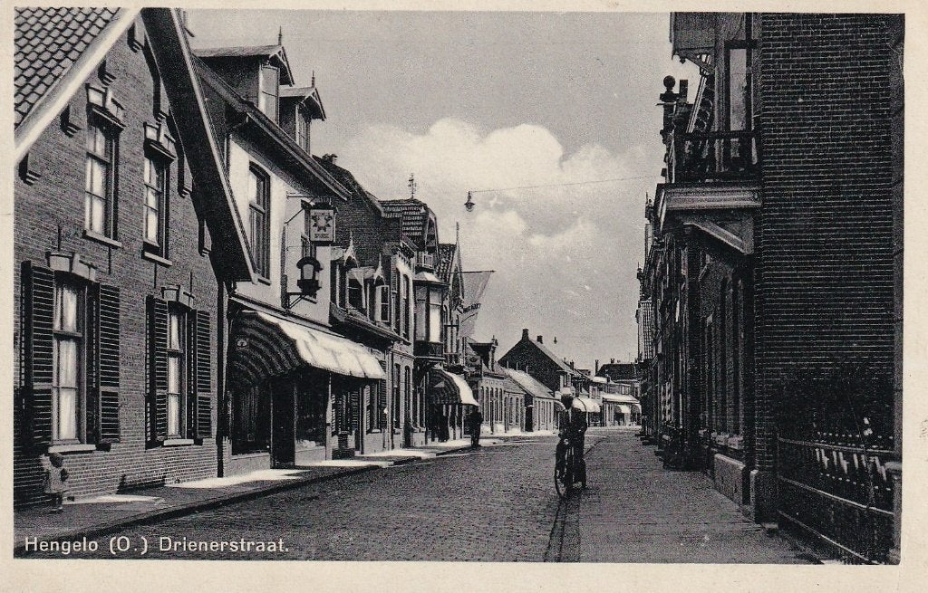 Hengelo, Driener., Ophalen of Verzenden, 1920 tot 1940, Ongelopen, Overijssel