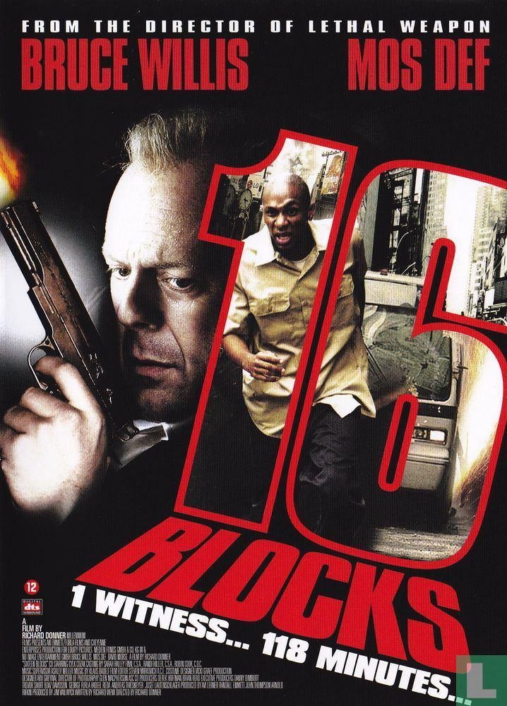 16 Blocks, Vanaf 12 jaar, Ophalen of Verzenden, Zo goed als nieuw, Actie