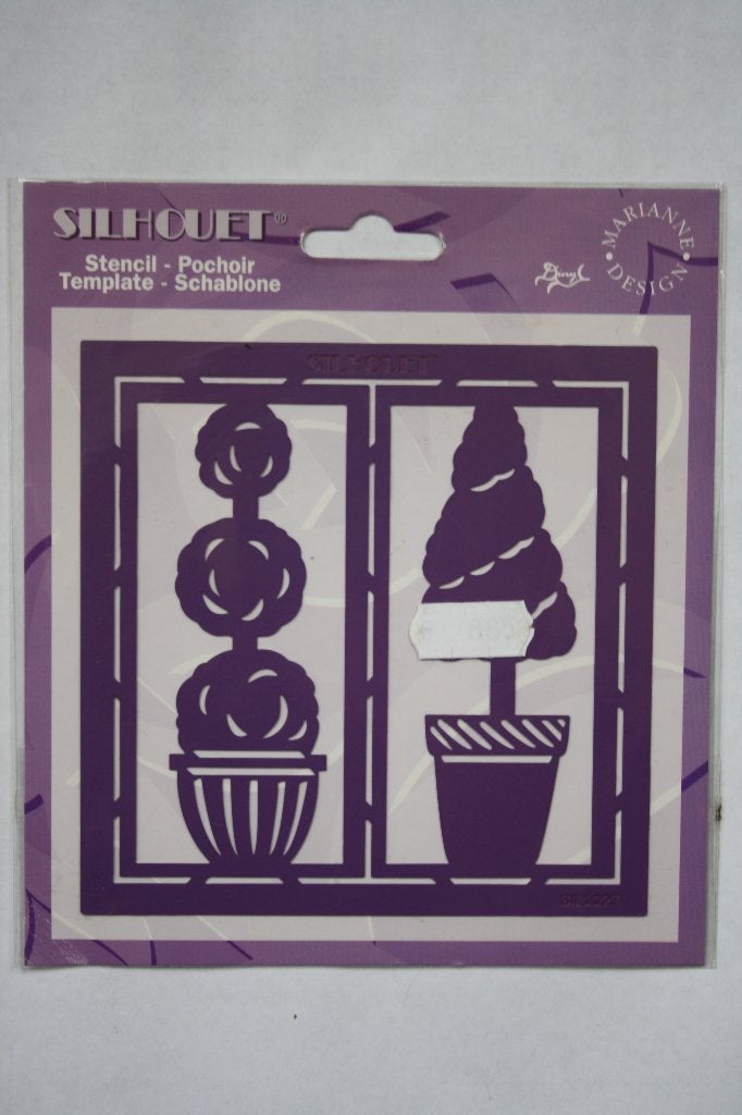 Silhouet stencil buxus, Verzenden, Nieuw, Natuur, Pons of Mal