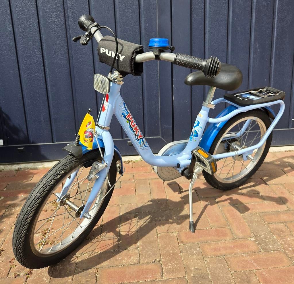 Puky kinderfiets 16 inch - Blauw met terugtraprem, Fietsen en Brommers, Fietsen | Kinderfietsjes, Ophalen, Terugtraprem, Puky