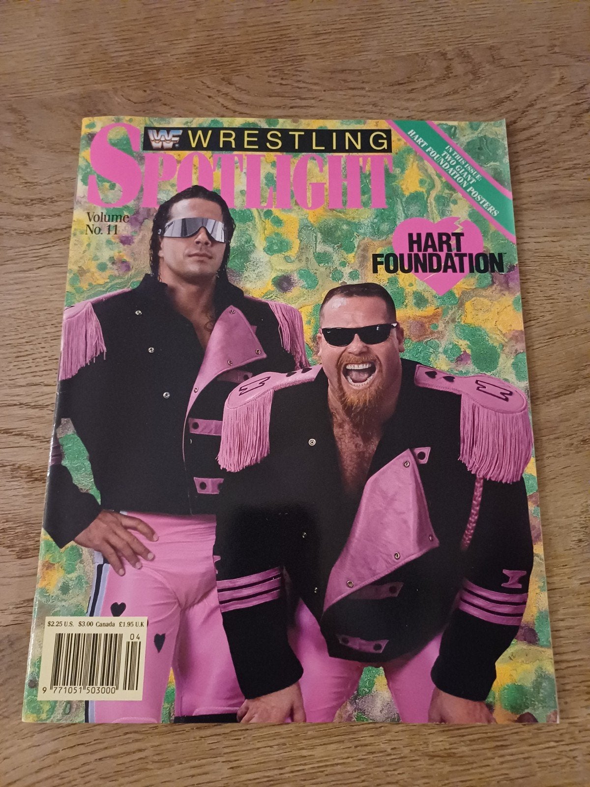 WWF Wrestling Spotlight Vol. 11 - Hart Foundation, Boeken, Ophalen of Verzenden, Zo goed als nieuw, Overige typen