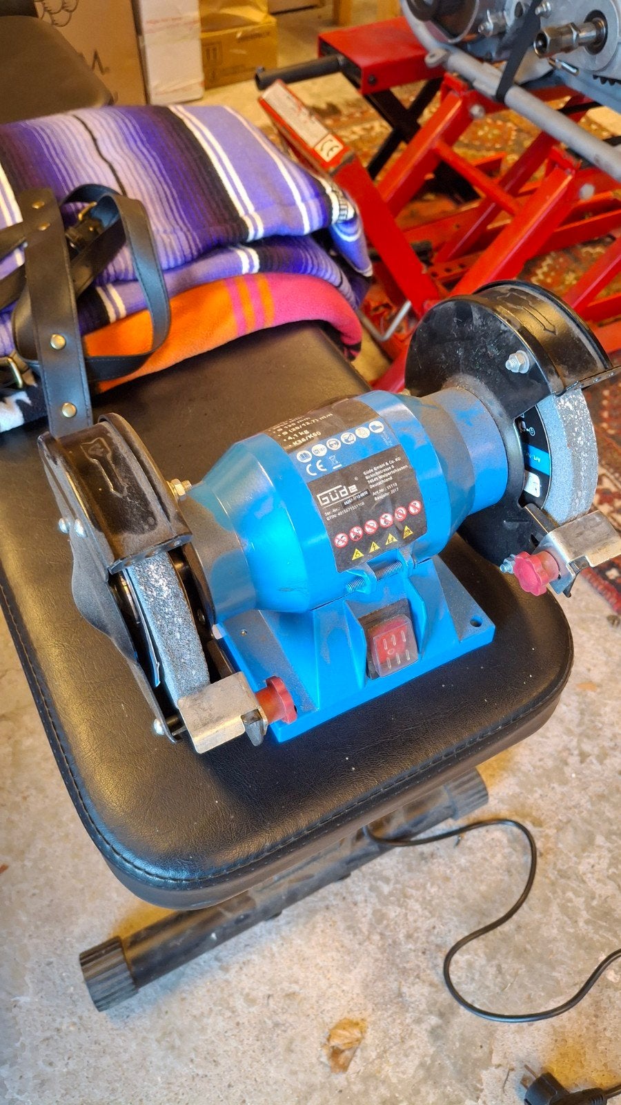 Gude slijpmachine, Ophalen, Gebruikt, Minder dan 700 watt, Werkbankslijpmachine