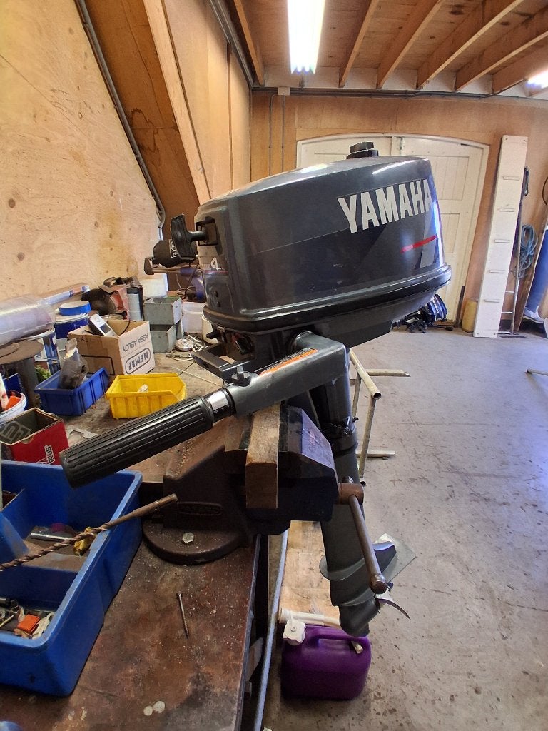 buitenboord motor 4 pk, Hobby en Vrije tijd, Ophalen, Gebruikt