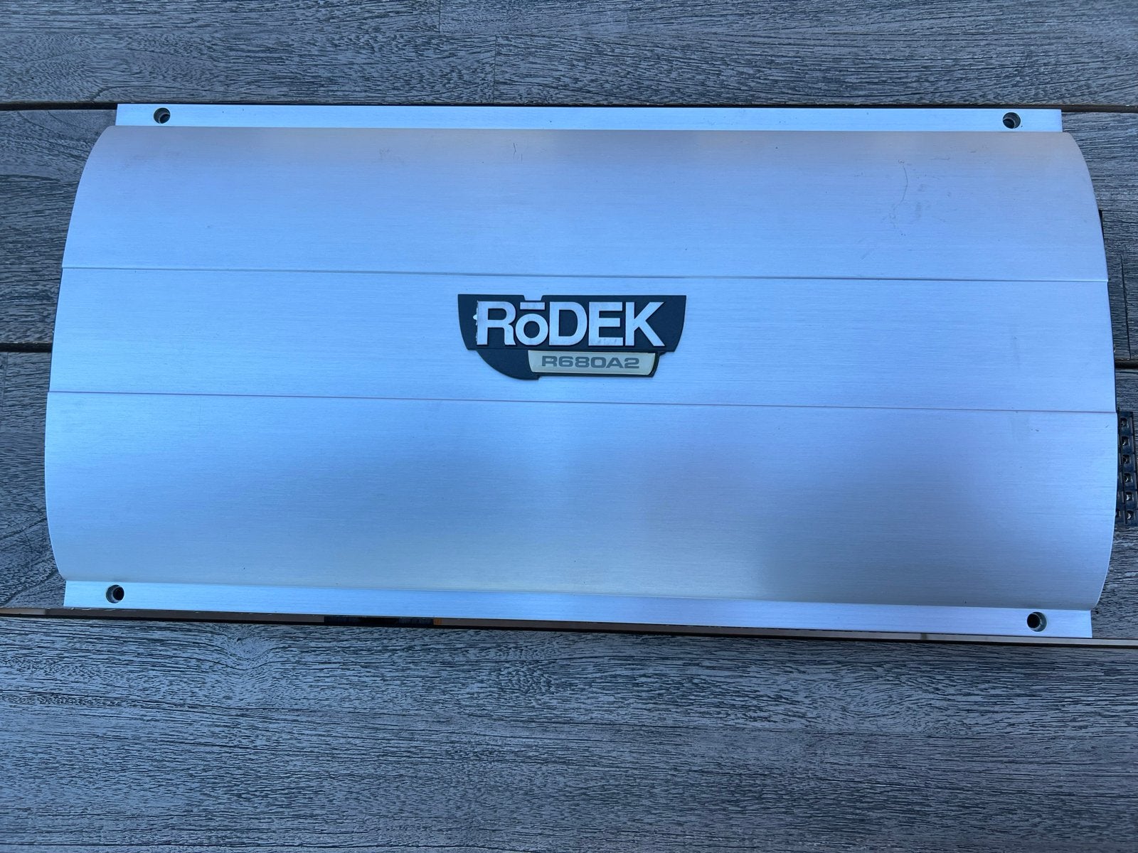 Rodek R680A2 6-kanaals versterker, 120 watt of meer, Ophalen, Overige merken, Gebruikt