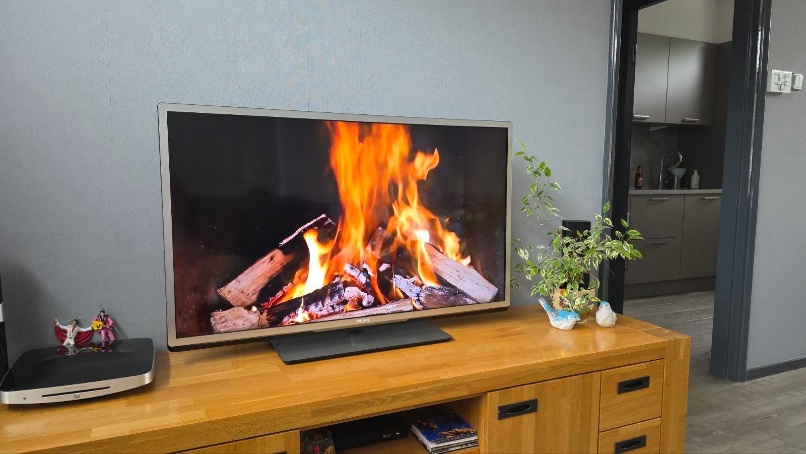 Philips TV 46 inch - Goede staat, Ophalen, Philips, Gebruikt, 100 cm of meer