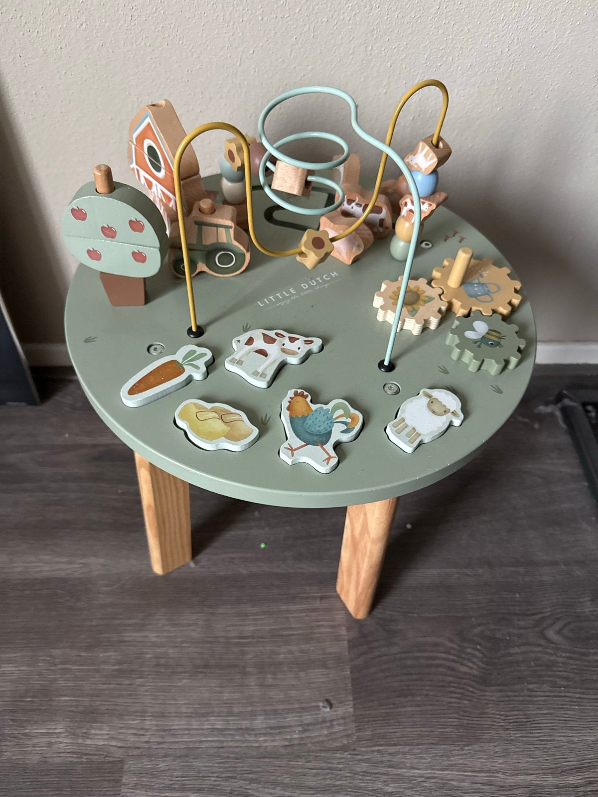 Little Dutch Houten Activiteitentafel Boerderij, Ophalen, Zo goed als nieuw, Overige typen