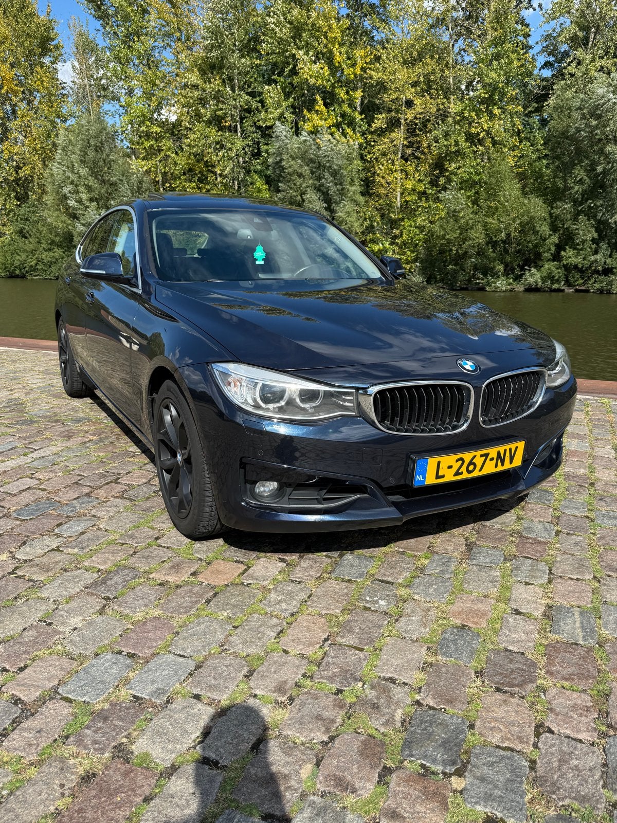 BMW 3-Serie GT 328I Aut8 2014 Blauw, Auto's, BMW, Particulier, 3-Serie GT, Airbags, Airconditioning, Android Auto, Apple Carplay
