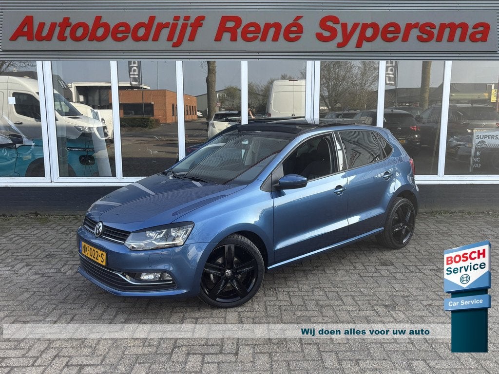 Volkswagen Polo 1.2 TSI Highline | Automaat | Pano | Stoelve, Auto's, Volkswagen, Stof, 4 cilinders, Origineel Nederlands, Bedrijf