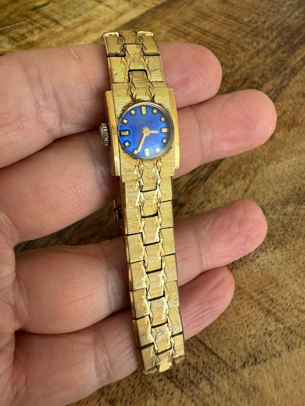 Ancre horloge opwind werkt niet, Ophalen of Verzenden, Zo goed als nieuw, Staal, Overige merken