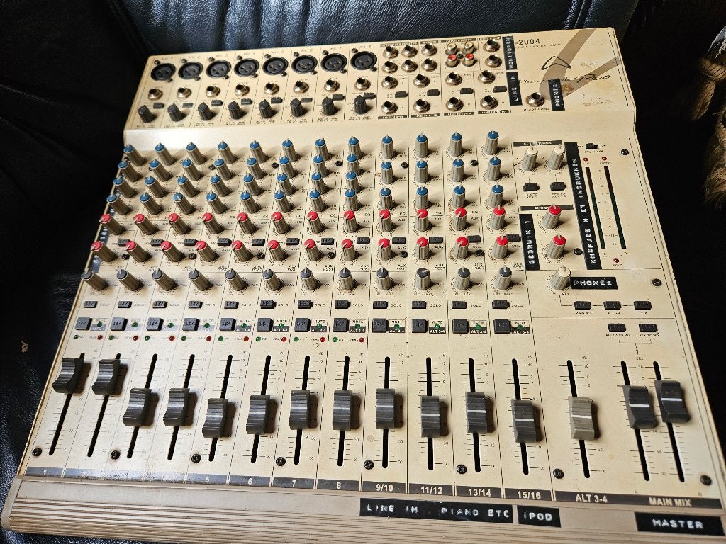 Mengpaneel Wharfedale Pro--R2004, Ophalen of Verzenden, Gebruikt, 10 tot 20 kanalen, Microfooningang