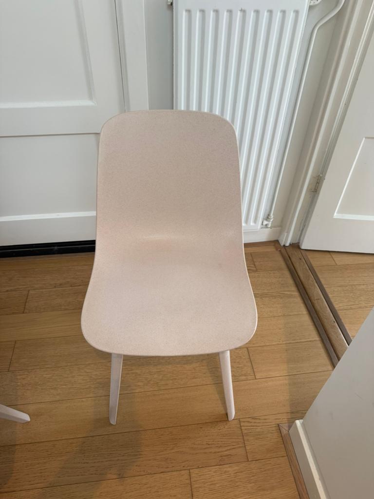 Ikea Odger Stoelen 2x, Ophalen, Wit, Twee