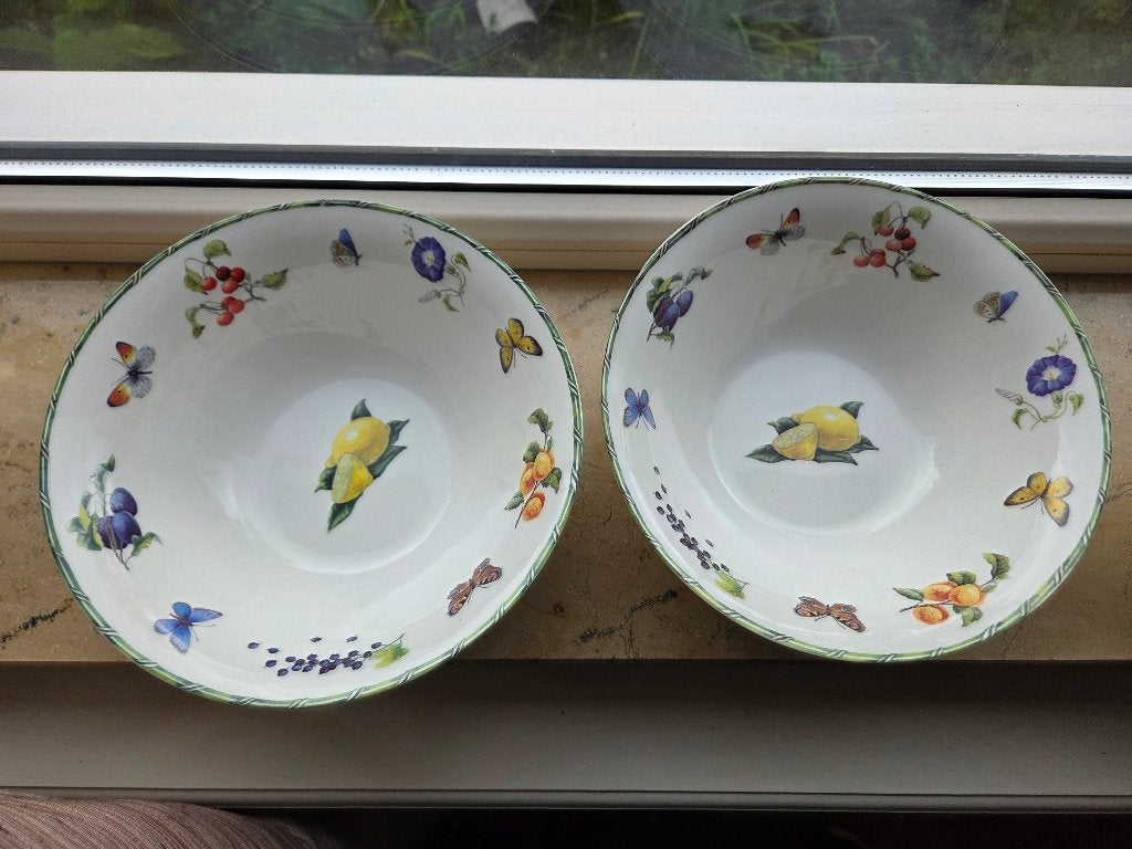 Janneke Brinkman 2 Slaschalen, Overige merken, Ophalen of Verzenden, Zo goed als nieuw, Kom(men)