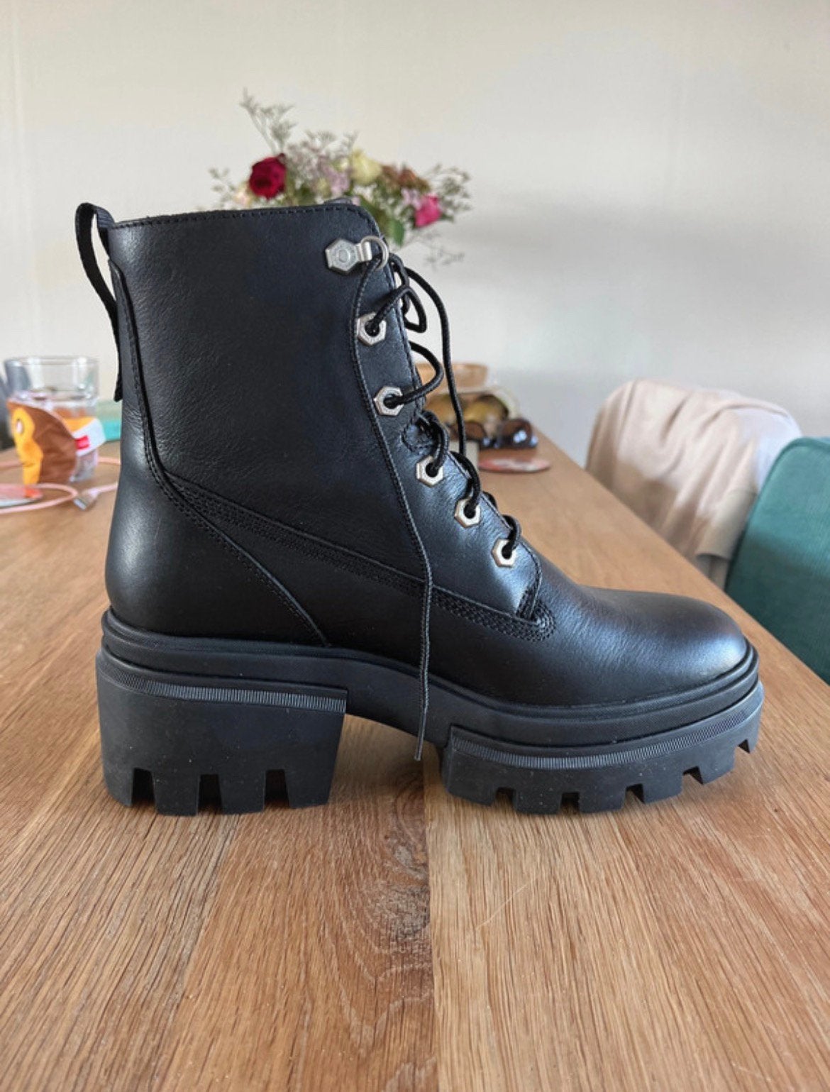 Nieuwe Timberland enkel laarsjes, Ophalen of Verzenden, Zo goed als nieuw, Zwart