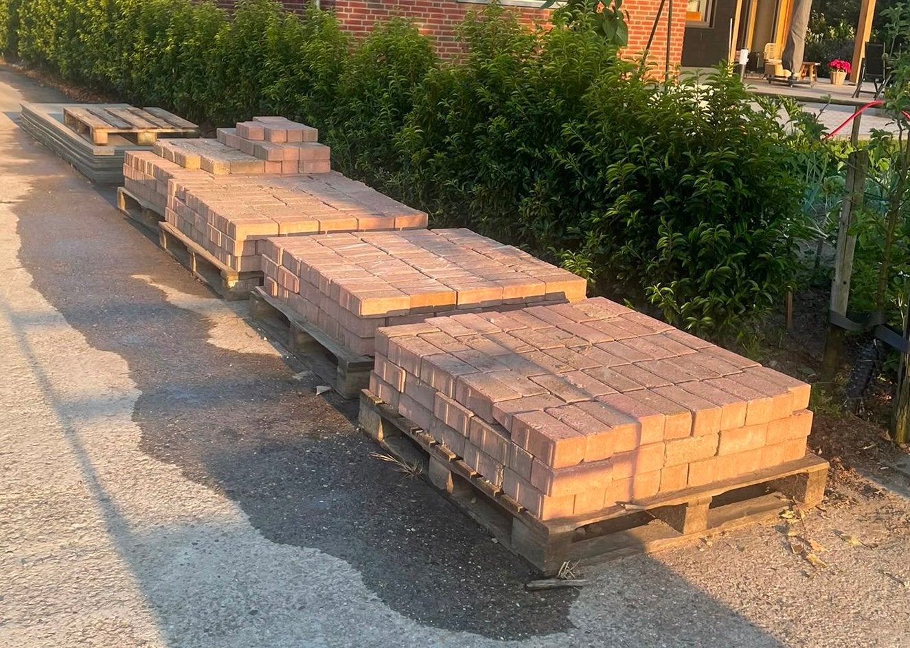 Beton klinkers, Ophalen, Gebruikt, Overige materialen