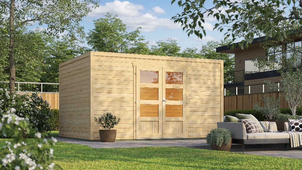 NIEUW Tuinhuis Quby 400x300, Verzenden, Nieuw