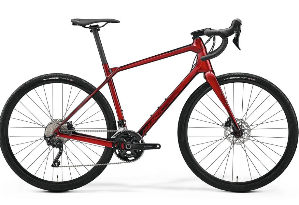 Merida Silex 4000 Full Carbon Gravelbike Large, 28 inch, Carbon, Heren, Zo goed als nieuw
