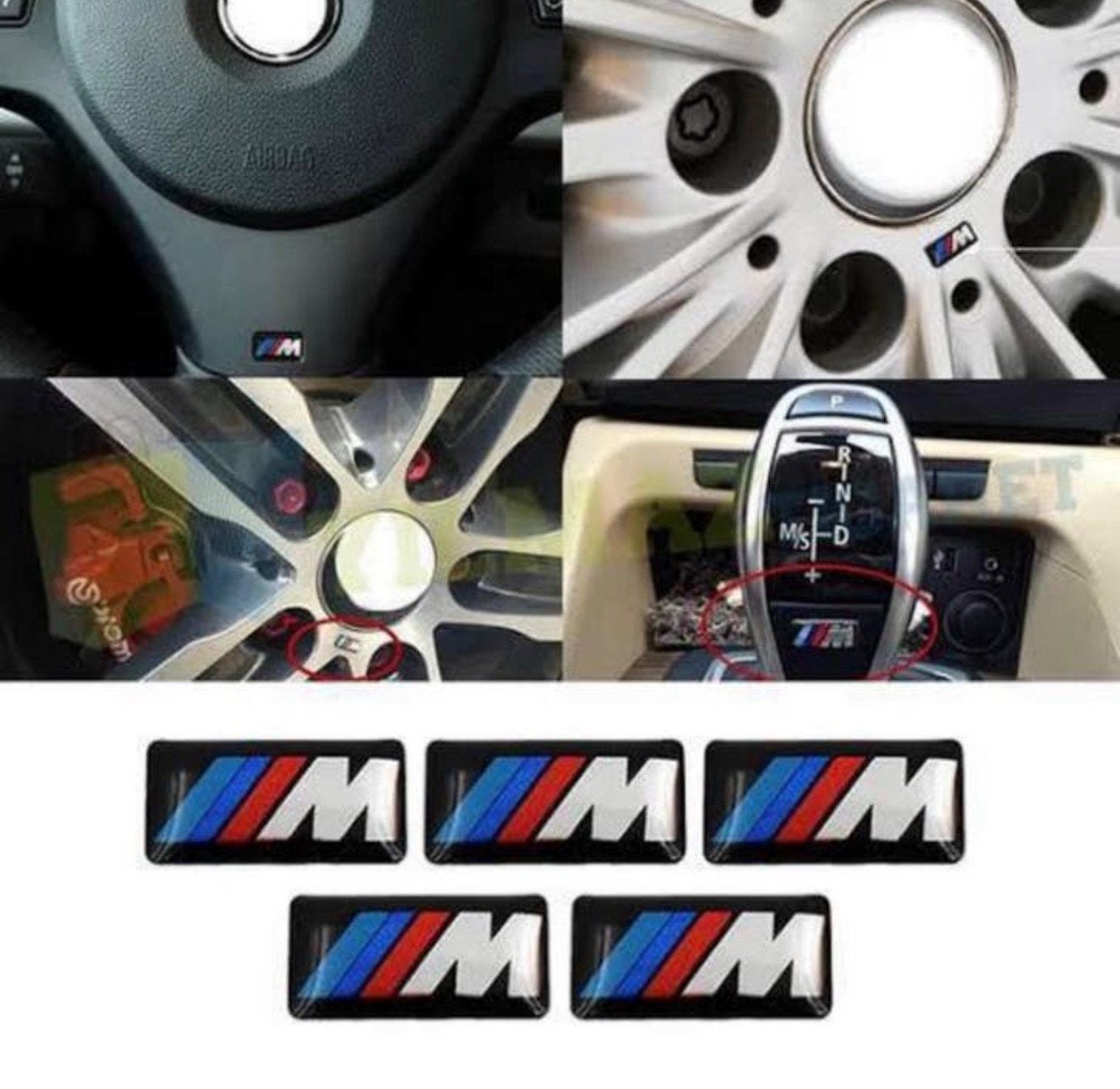 Bmw sticker set 24 stuks NU, Ophalen of Verzenden, Nieuw