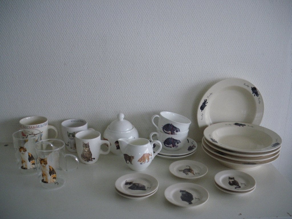 Francien 's servies, Overige merken, Ophalen of Verzenden, Zo goed als nieuw, Bord(en)