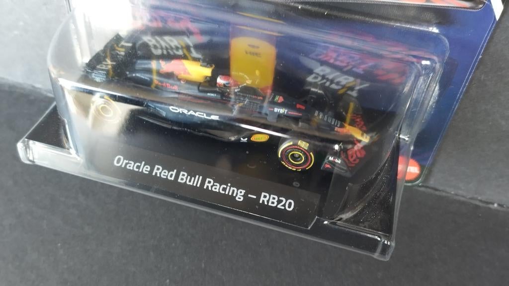 Oracle Red Bull Racing Max Verstappen 1:64 Hotwheels Pol, 1186 MJ 1 NL, Auto, Verzenden, Nieuw