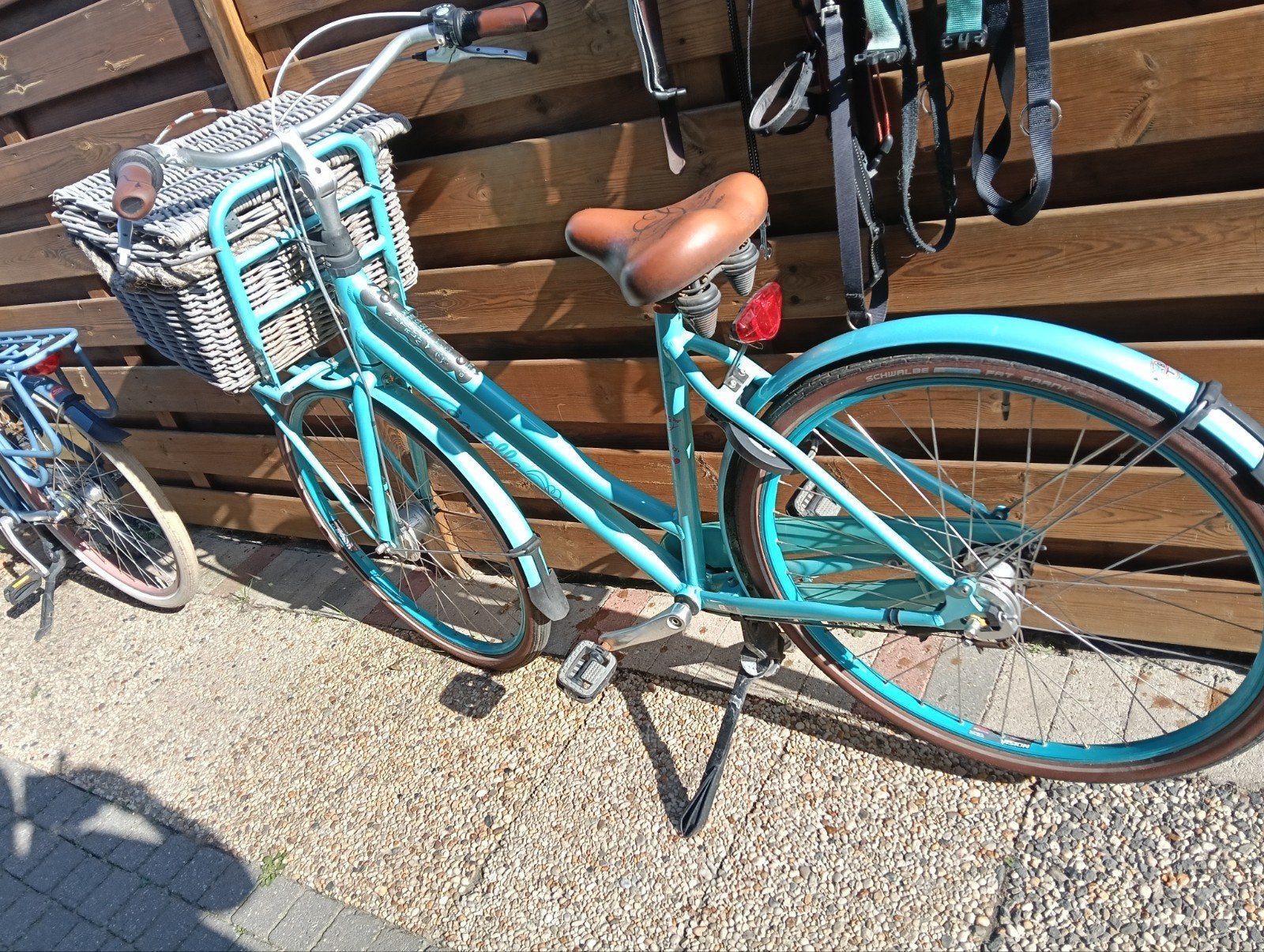 Gazelle Miss Grace damesfiets turquoise 54 inch, Fietsen en Brommers, Ophalen, Versnellingen, Gazelle, 53 tot 56 cm