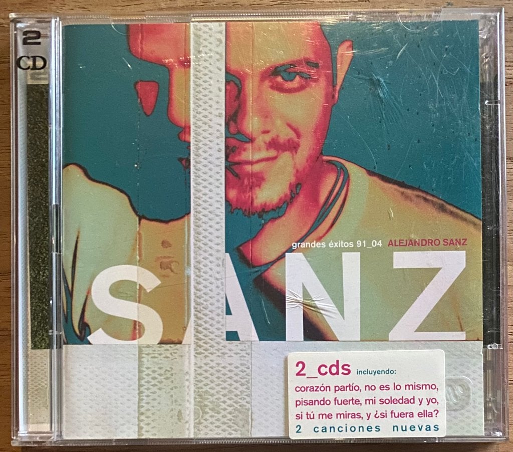 Alejandro Sanz ‎– Grandes Éxitos 91_04 (2cd), Pop, Ophalen of Verzenden, Zo goed als nieuw, Verzamelalbum