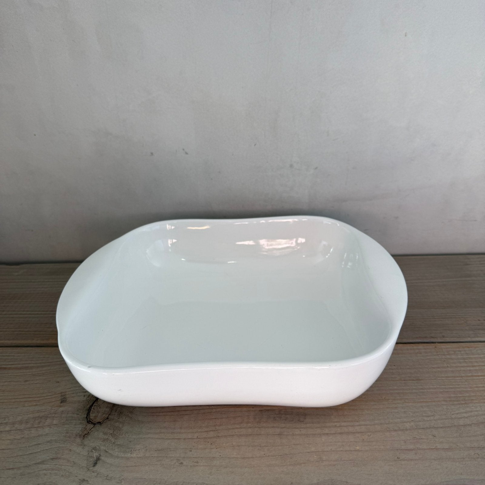 Vivo ovenschaal wit 27 x 23 cm schaal oven, Ophalen of Verzenden, Zo goed als nieuw