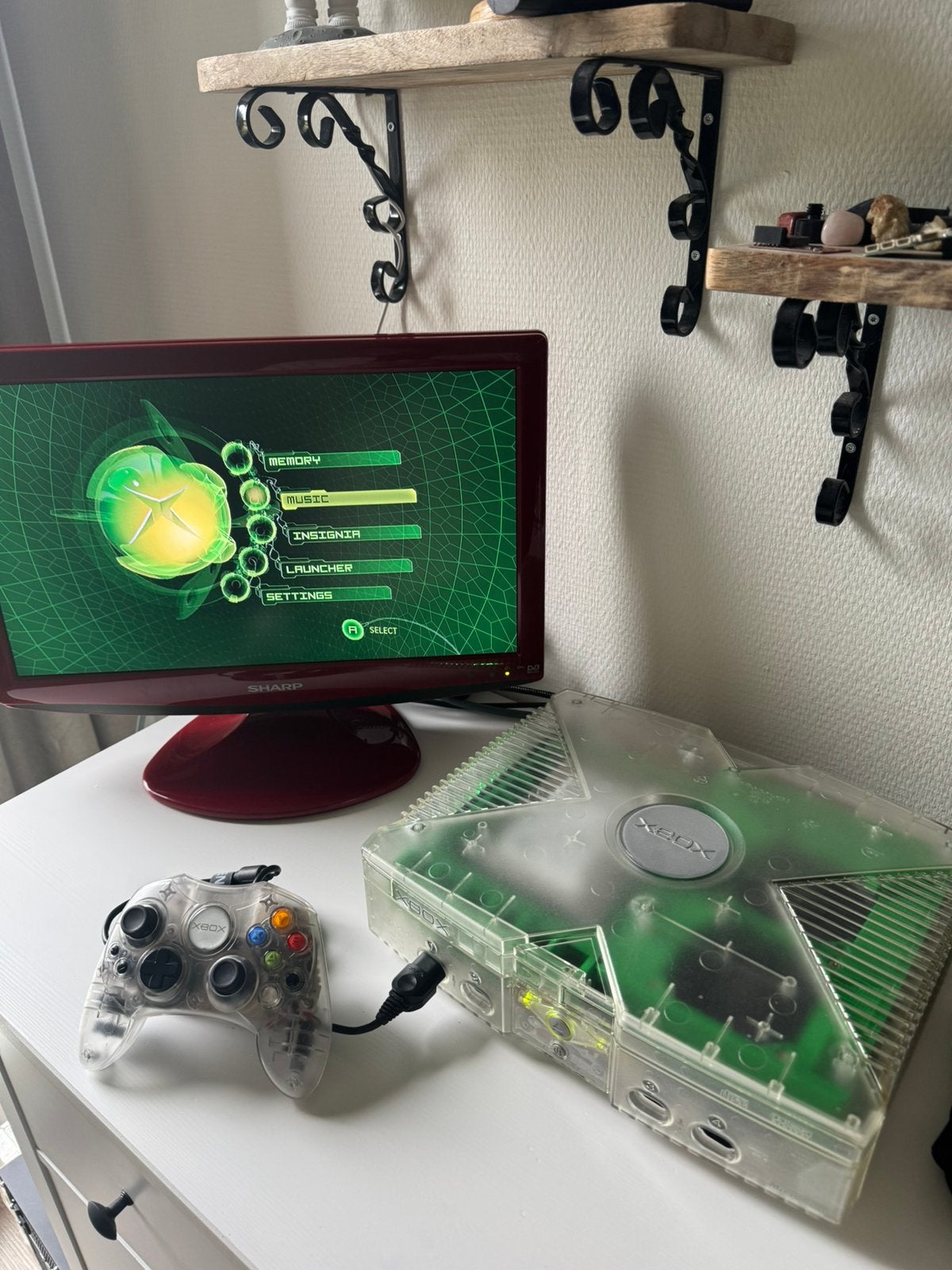 Xbox Crystal 1.6 Recapped - 2TB - HDMI - Cerbios - Insignia, Spelcomputers en Games, Ophalen of Verzenden, Refurbished, Met 1 controller