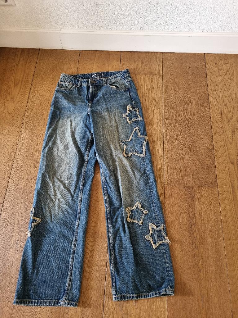 Jeans met sterren, Kleding | Dames, Blauw, New Yorker, Ophalen of Verzenden, Zo goed als nieuw