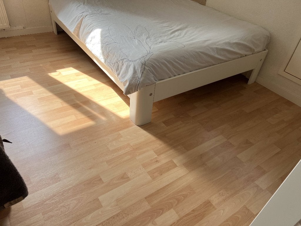 Gratis: laminaat vloerdelen, houtlook, 12 m2, Doe-het-zelf en Verbouw, Ophalen, Overige materialen, Gebruikt, 50 tot 150 cm